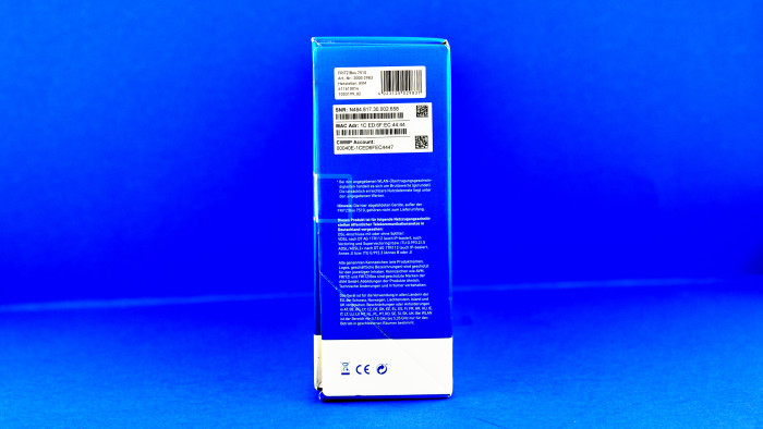 Verpackung der AVM Fritzbox 7510 (Bild: Harald Karcher)